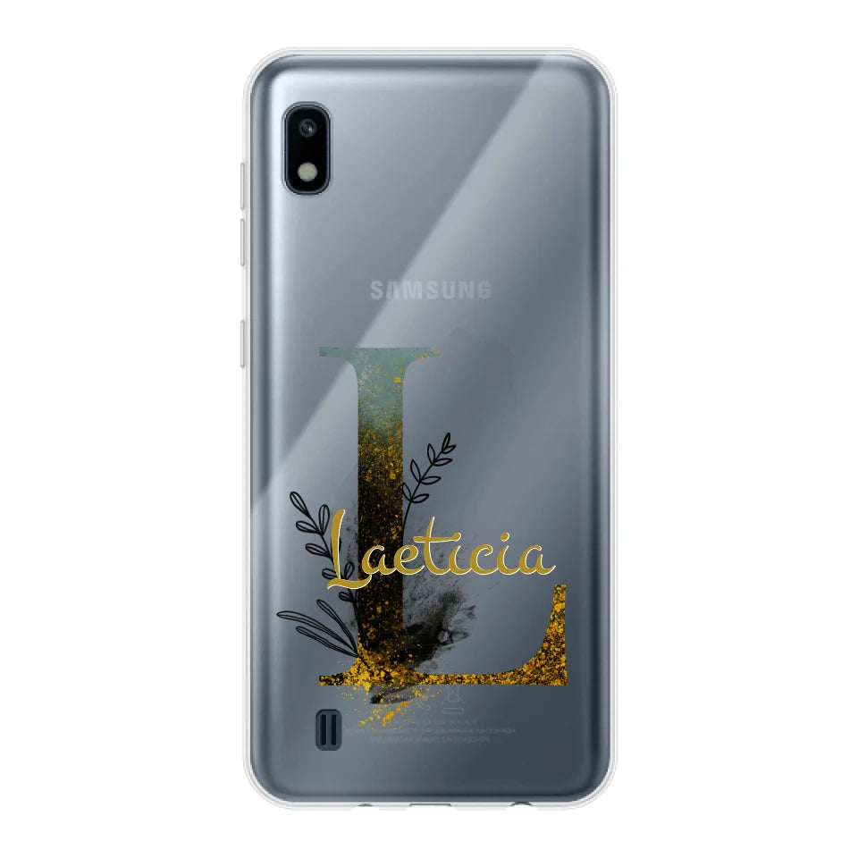 THÈME LETTRES ÉDITION NOIRE - Coque de téléphone personnalisable