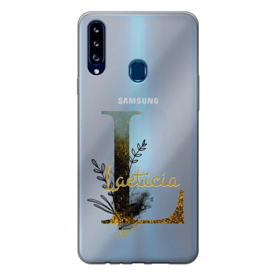 THÈME LETTRES ÉDITION NOIRE - Coque de téléphone personnalisable