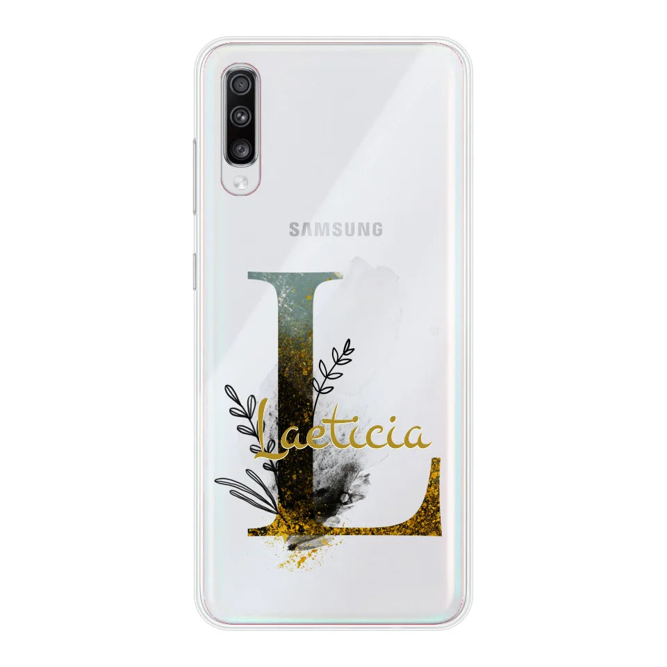 THÈME LETTRES ÉDITION NOIRE - Coque de téléphone personnalisable