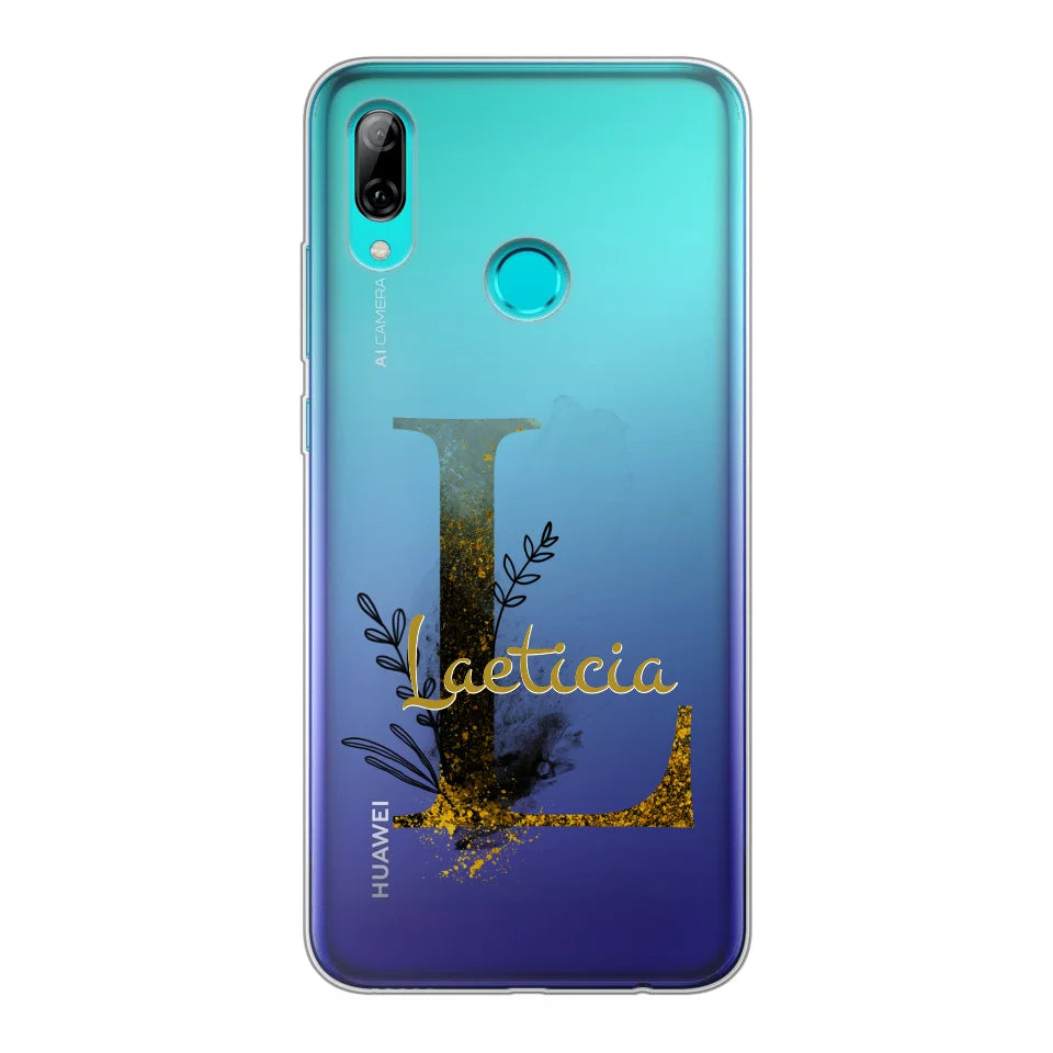 THÈME LETTRES ÉDITION NOIRE - Coque de téléphone personnalisable