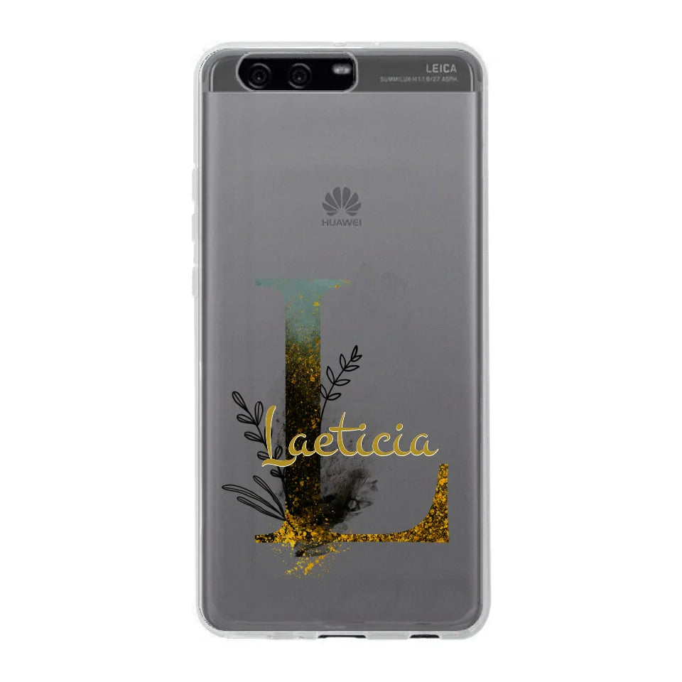 THÈME LETTRES ÉDITION NOIRE - Coque de téléphone personnalisable