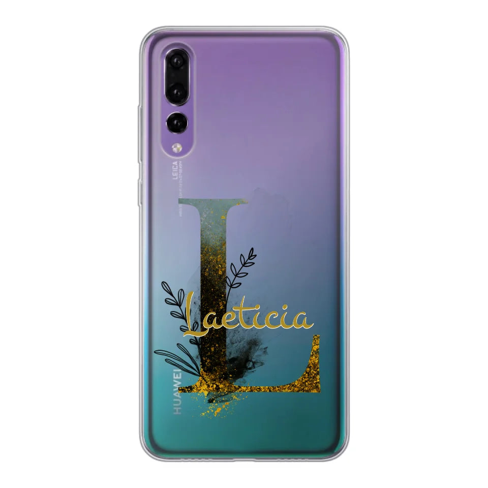 THÈME LETTRES ÉDITION NOIRE - Coque de téléphone personnalisable