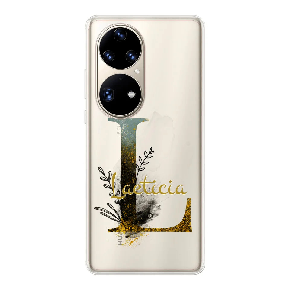 THÈME LETTRES ÉDITION NOIRE - Coque de téléphone personnalisable