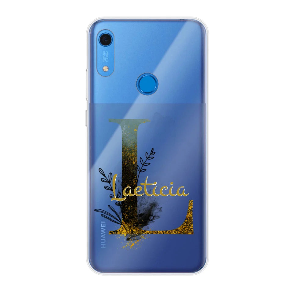 THÈME LETTRES ÉDITION NOIRE - Coque de téléphone personnalisable