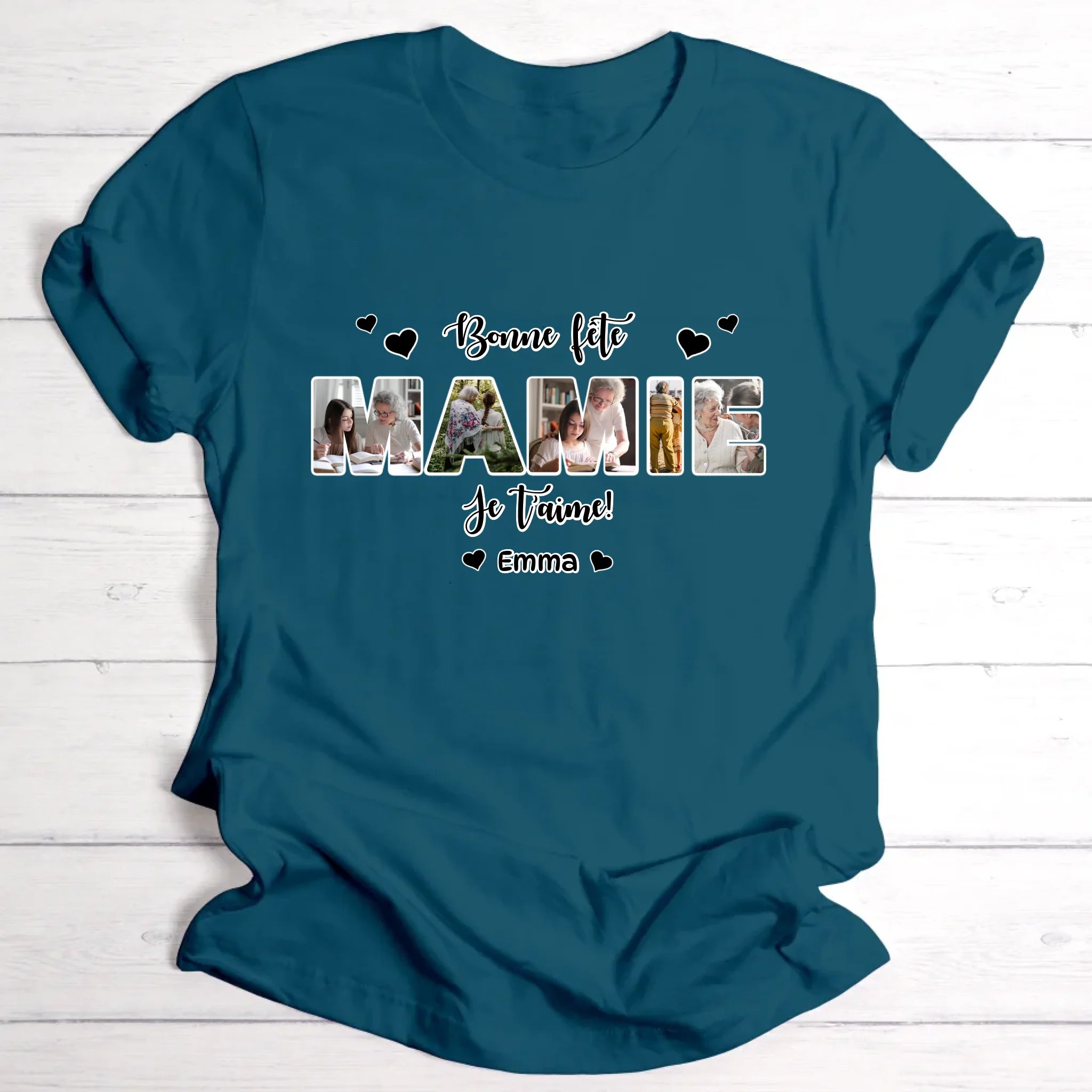 Petrol Shirt square mockup