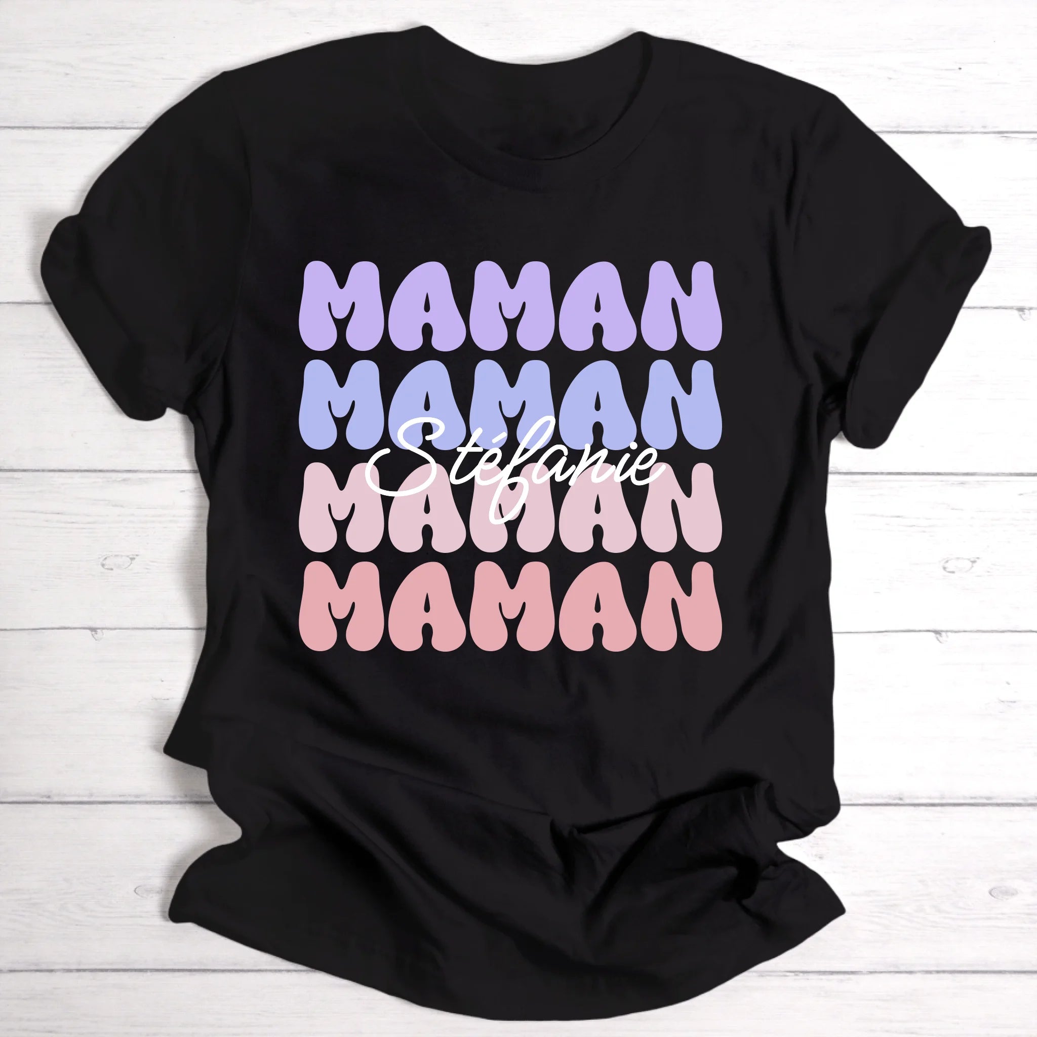 Maman - T-shirt personnalisé