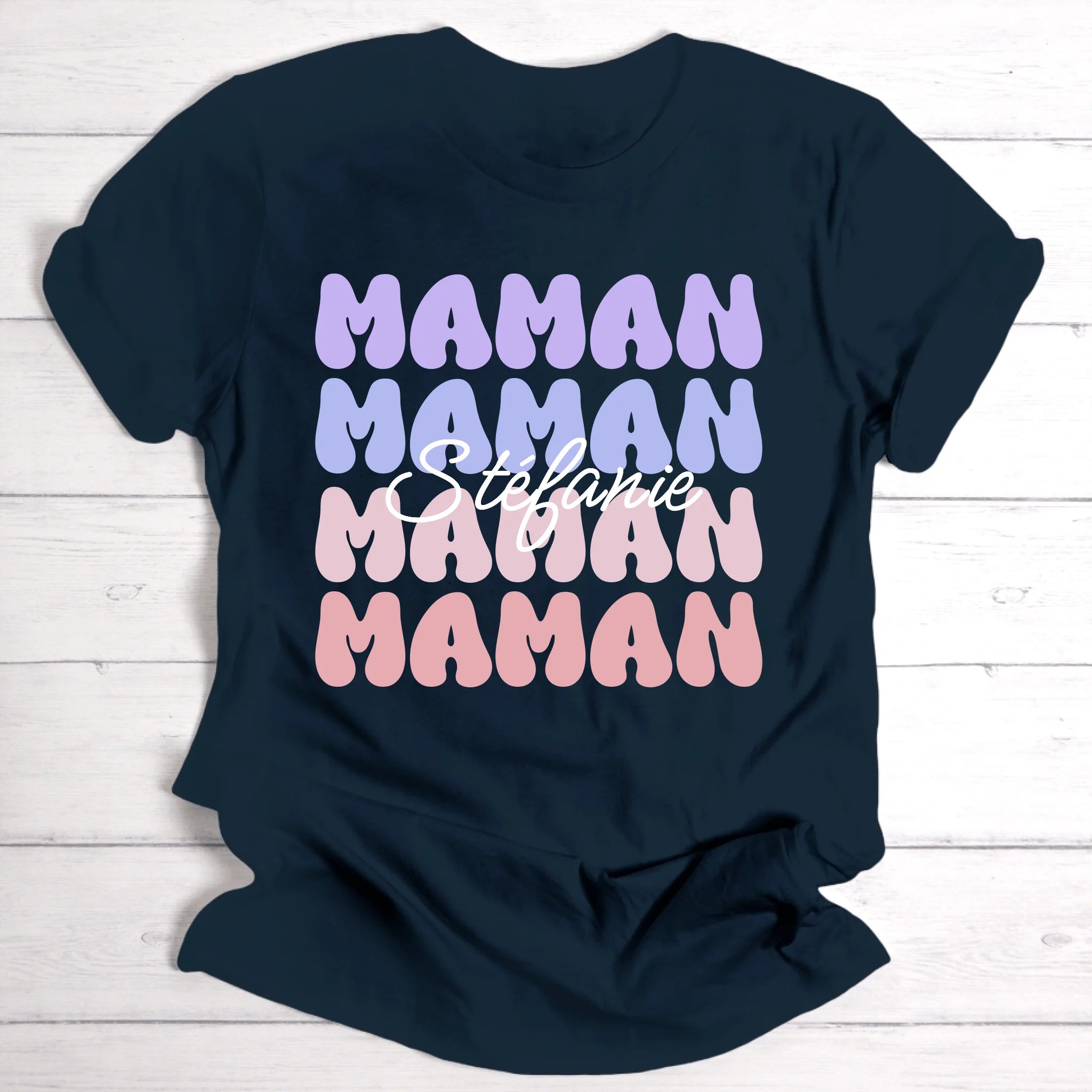 Maman - T-shirt personnalisé