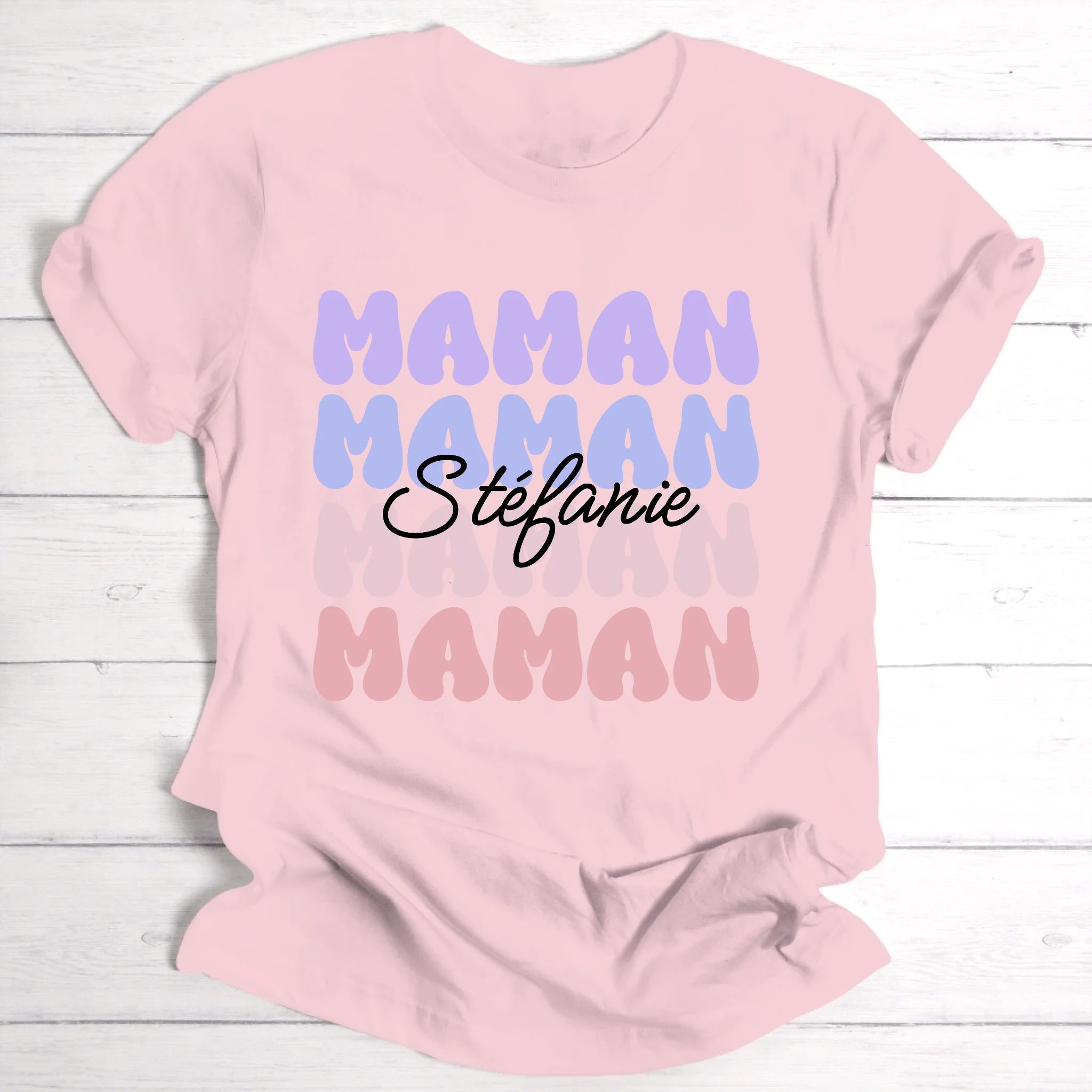 Maman - T-shirt personnalisé