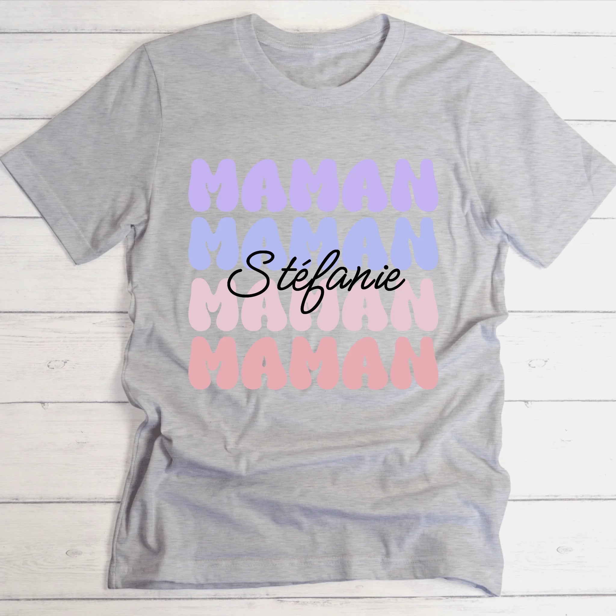 Maman - T-shirt personnalisé