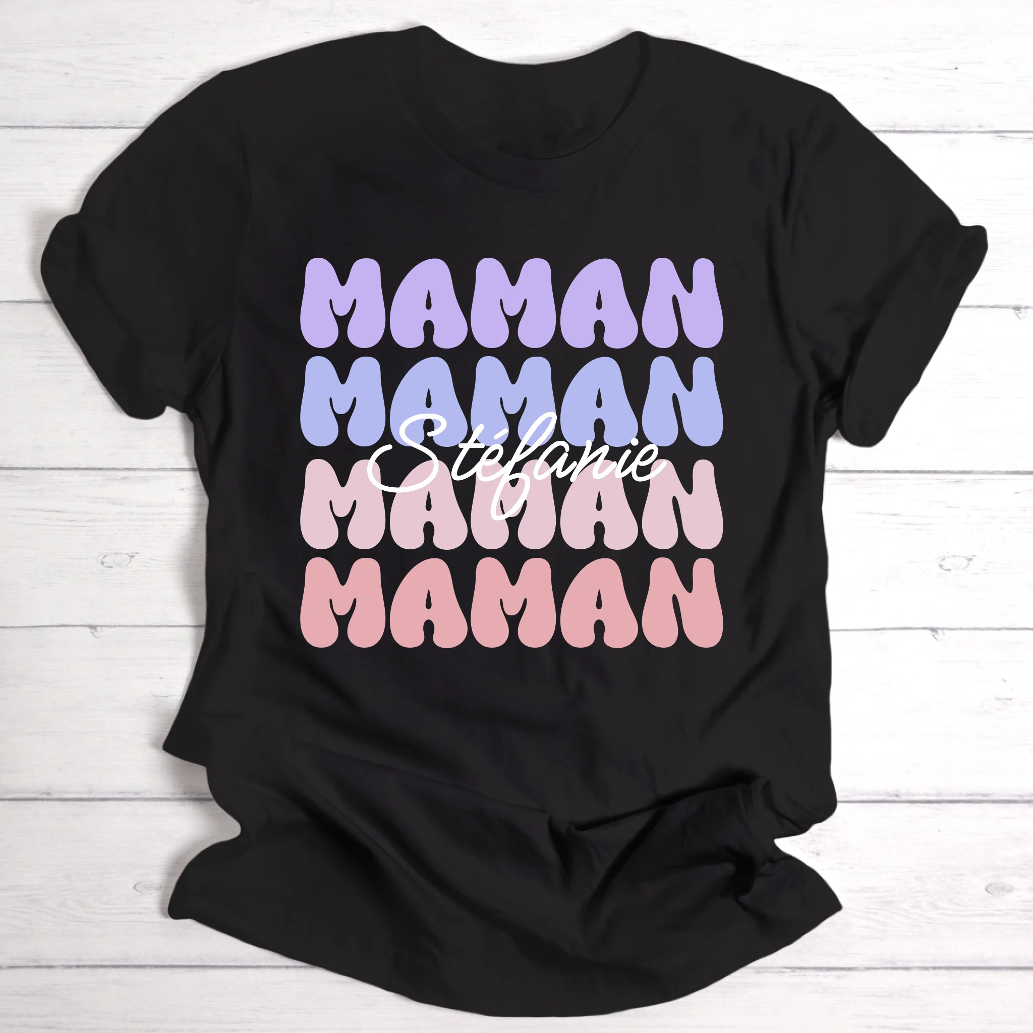 Maman - T-shirt personnalisé