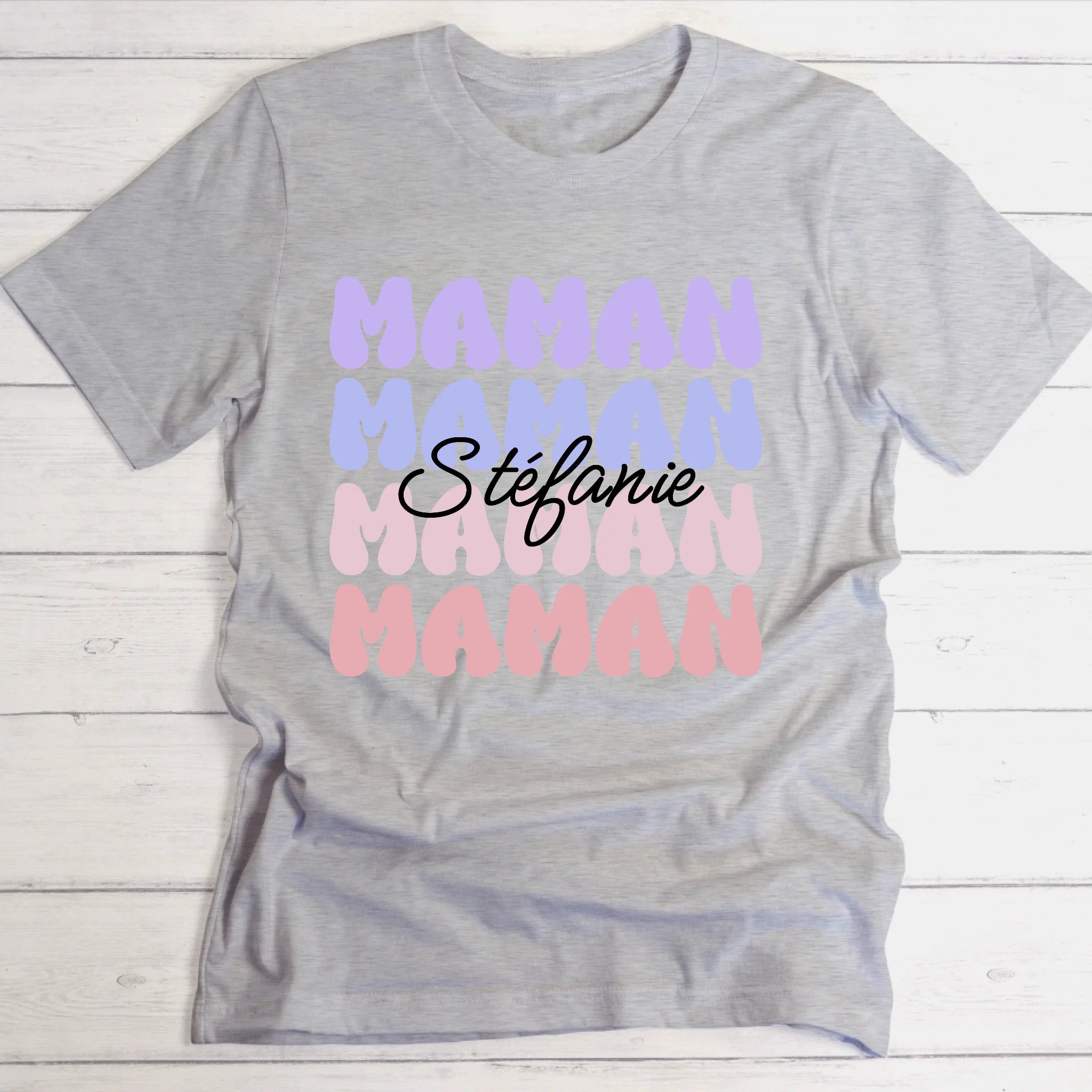 Maman - T-shirt personnalisé