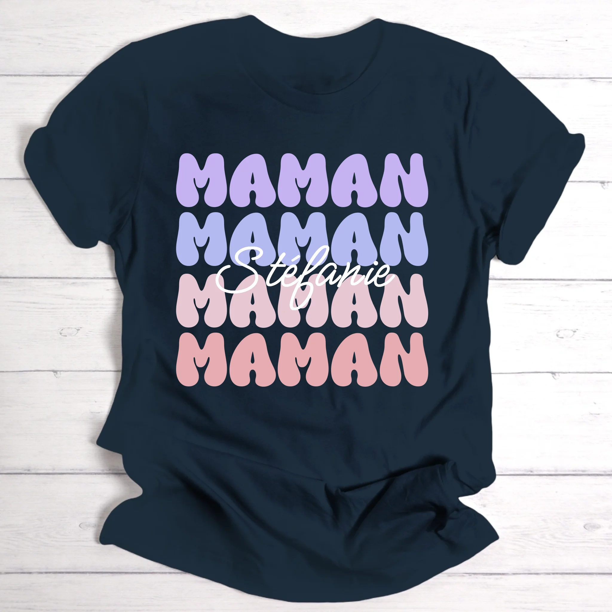 Maman - T-shirt personnalisé