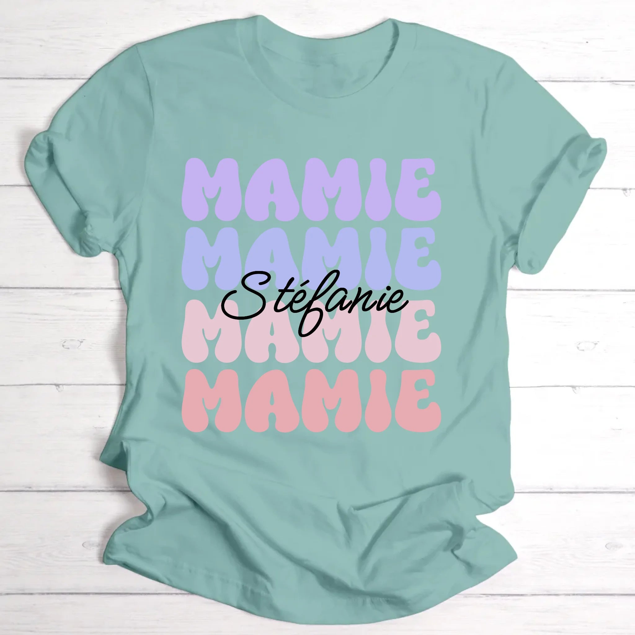 Mint Shirt square mockup