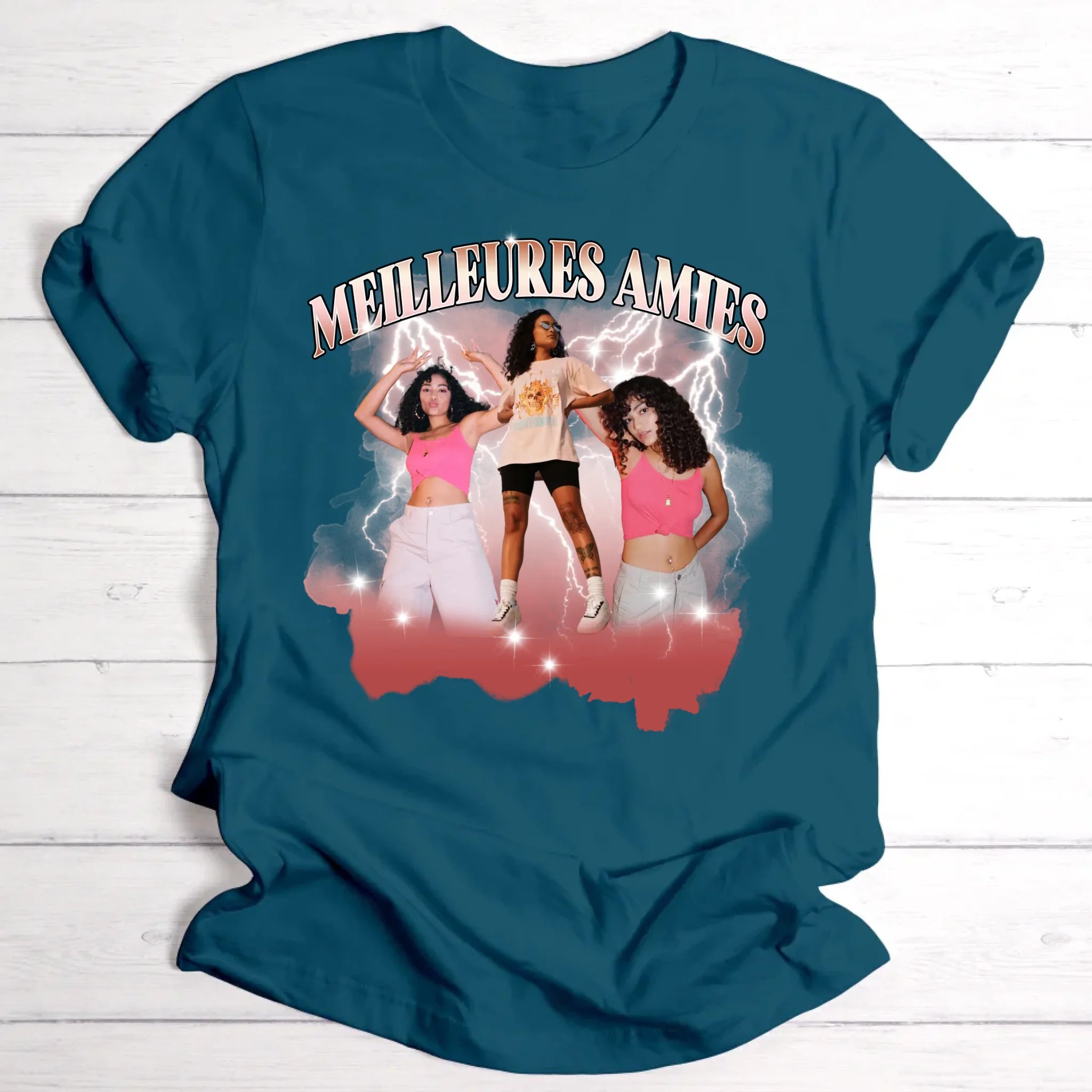 Petrol Shirt square mockup