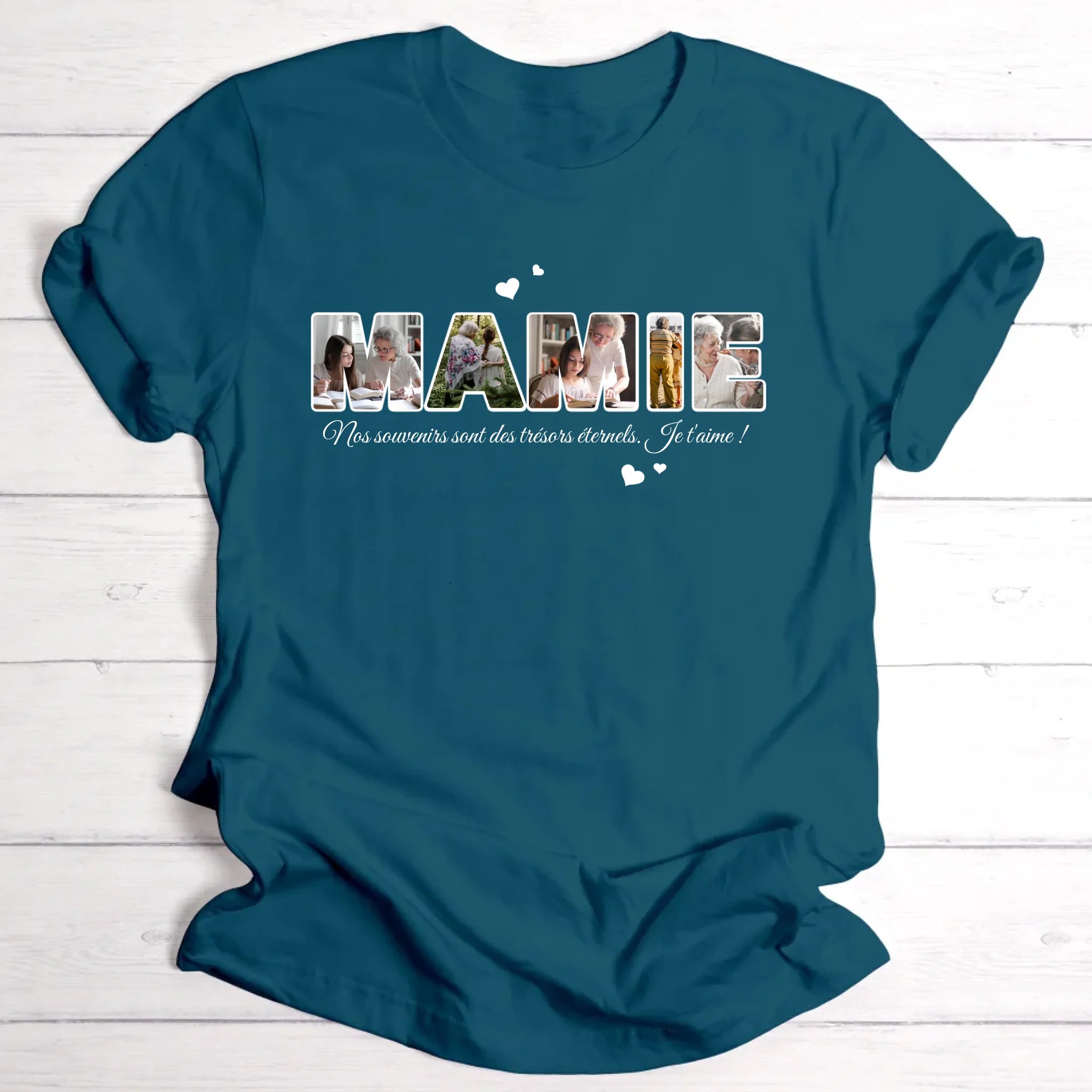 Petrol Shirt square mockup