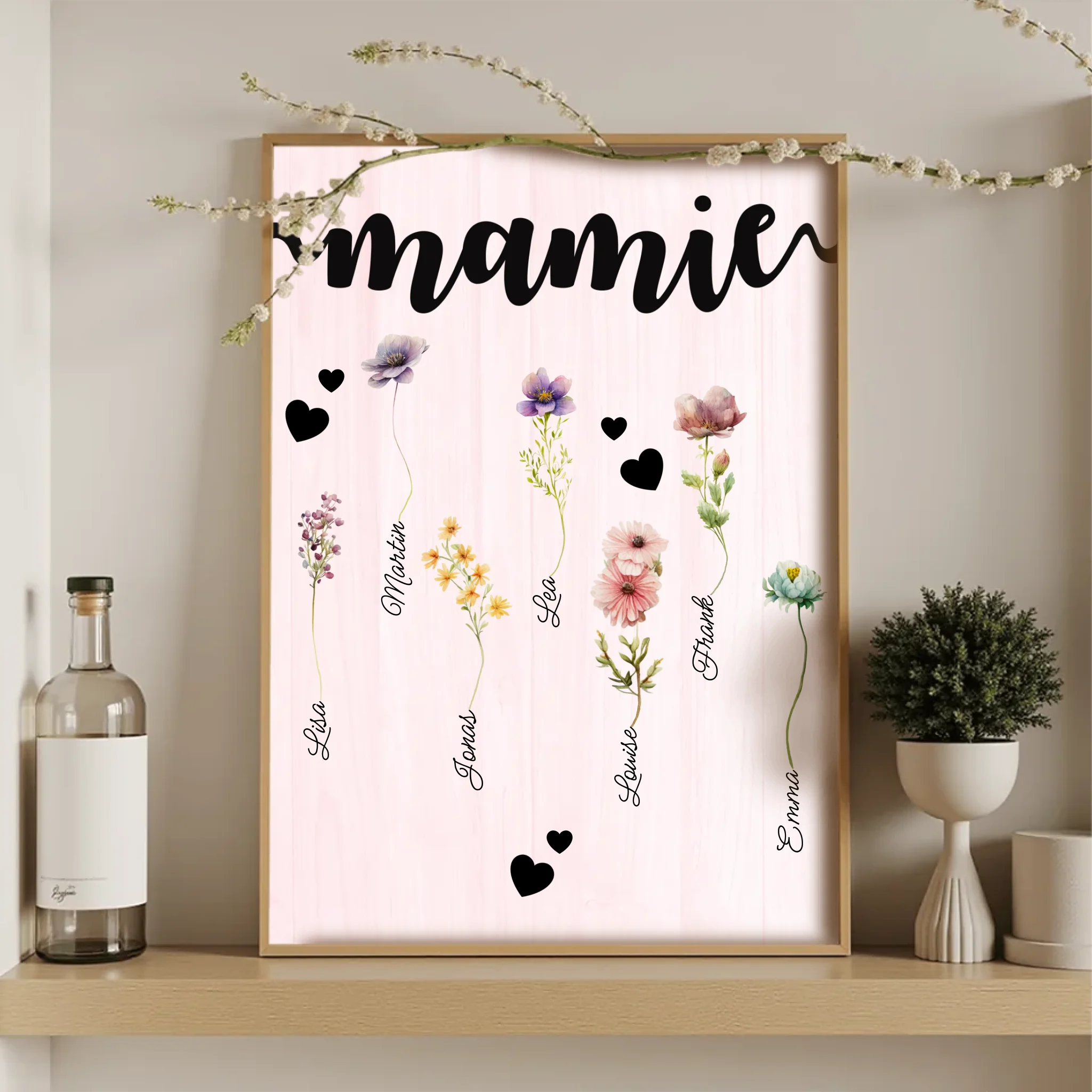 Canvas - 16x24-Wood