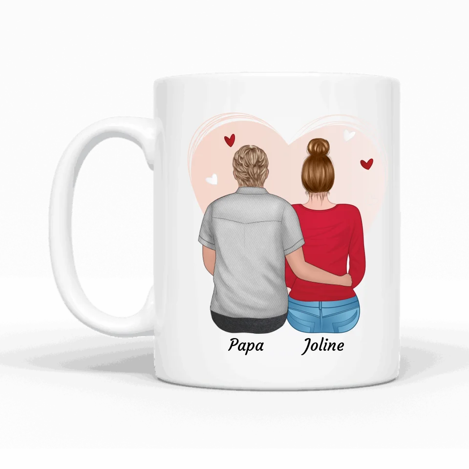 Père et fille - Mug personnalisé