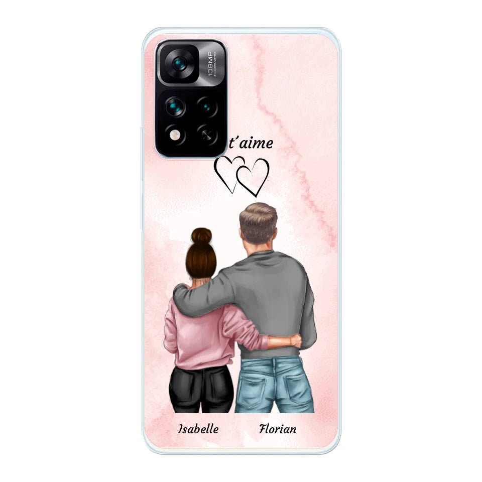 Queen et King - Coque de téléphone personnalisable