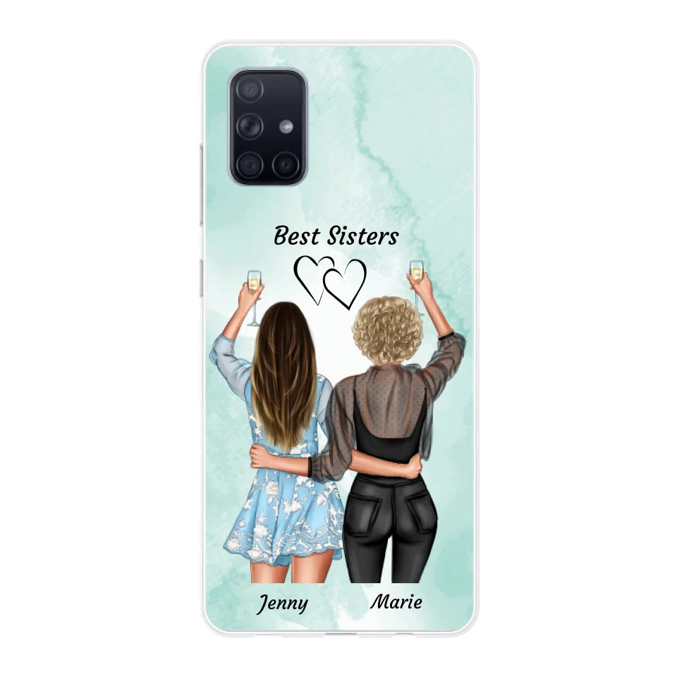 Amies fêtardes - Coque de téléphone personnalisable