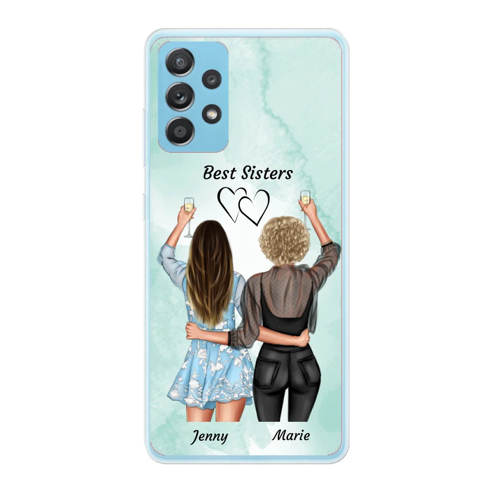 Amies fêtardes - Coque de téléphone personnalisable