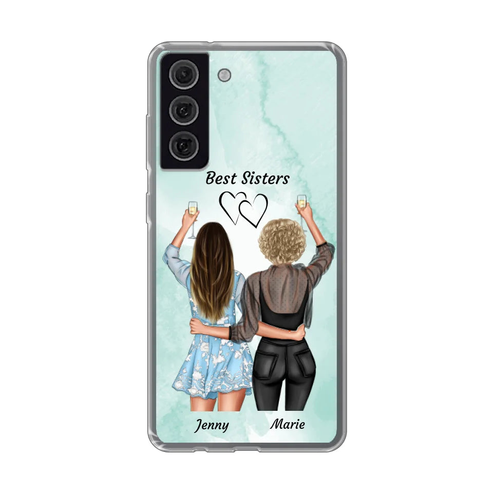 Amies fêtardes - Coque de téléphone personnalisable