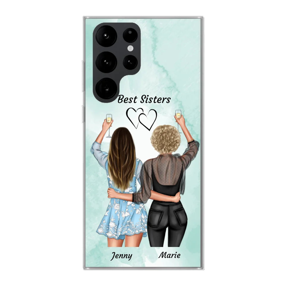 Amies fêtardes - Coque de téléphone personnalisable