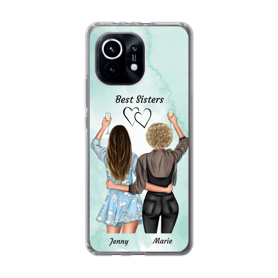 Amies fêtardes - Coque de téléphone personnalisable