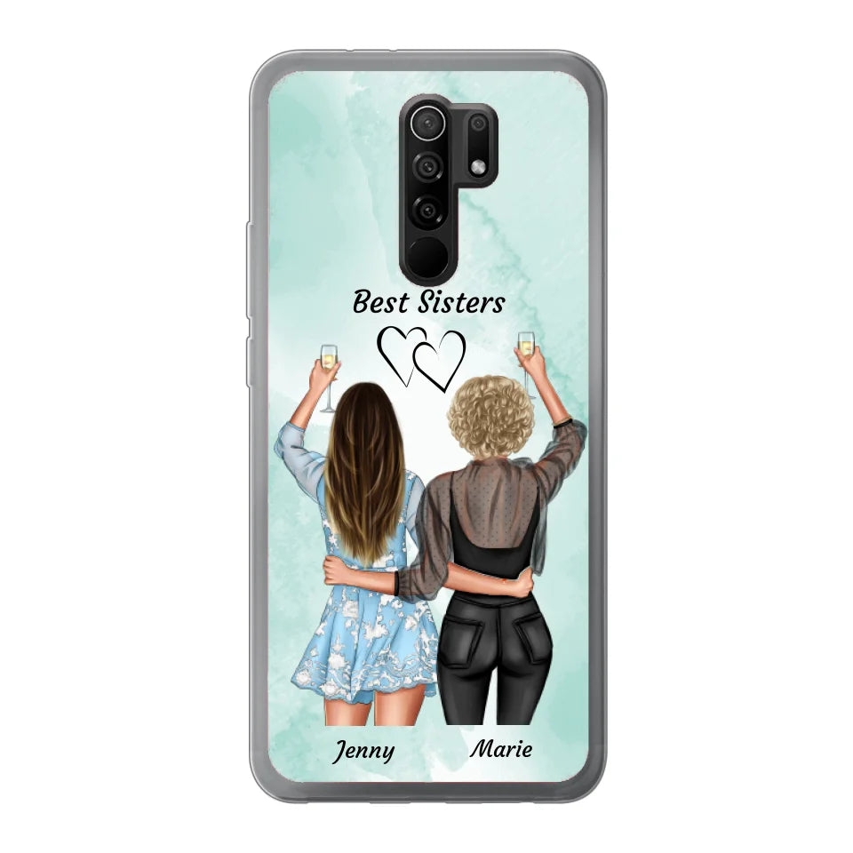 Amies fêtardes - Coque de téléphone personnalisable
