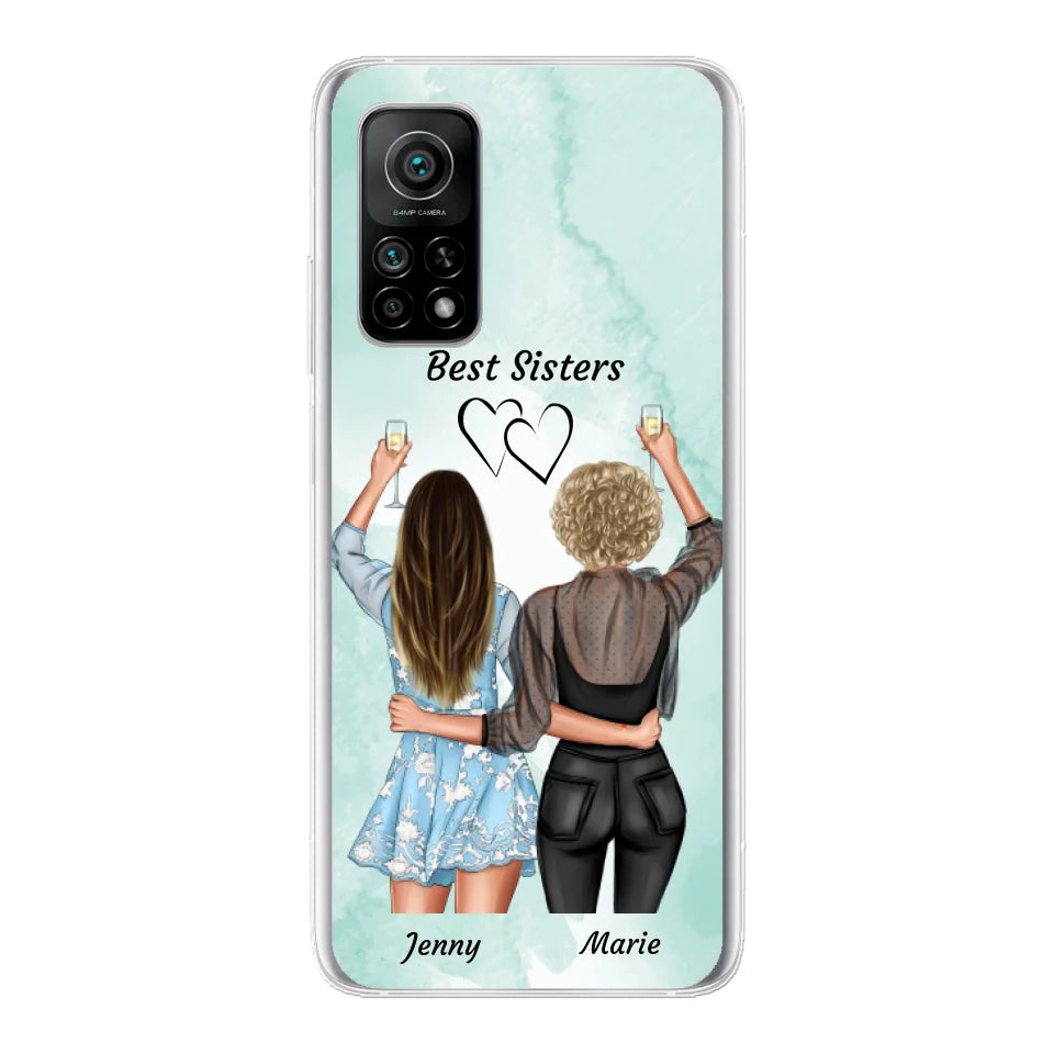 Amies fêtardes - Coque de téléphone personnalisable