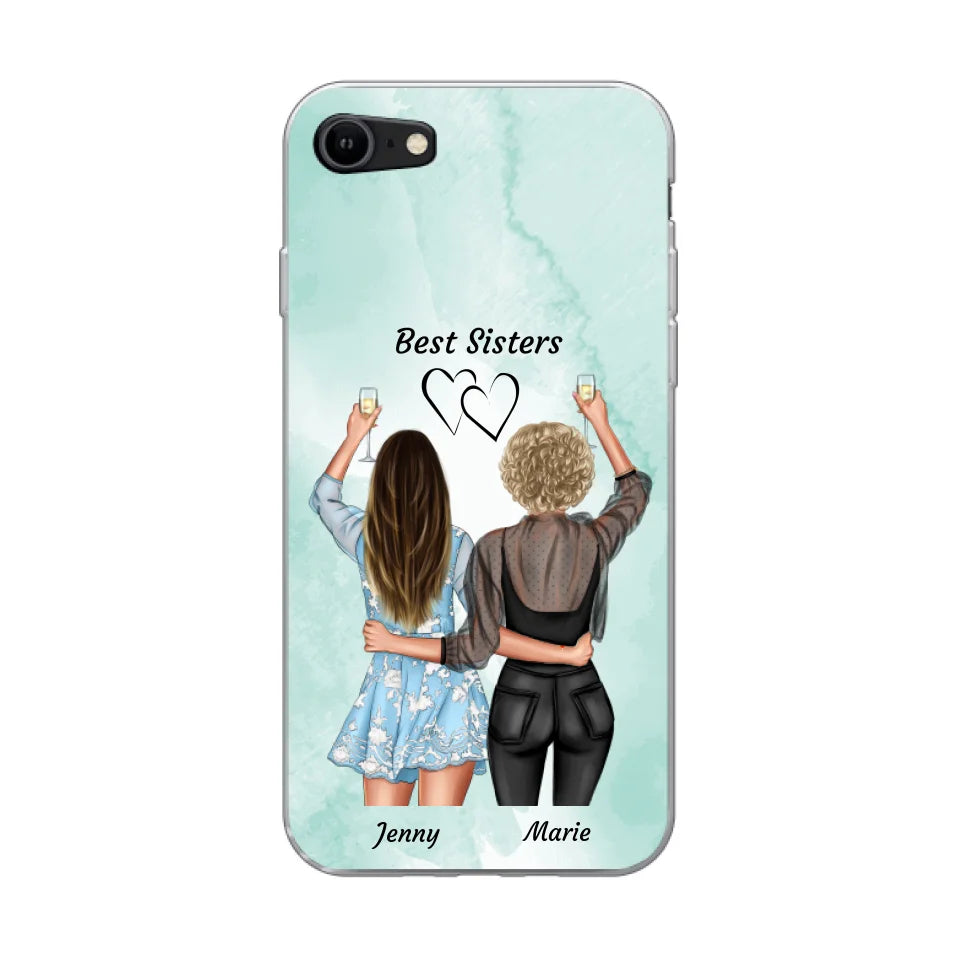 Amies fêtardes - Coque de téléphone personnalisable