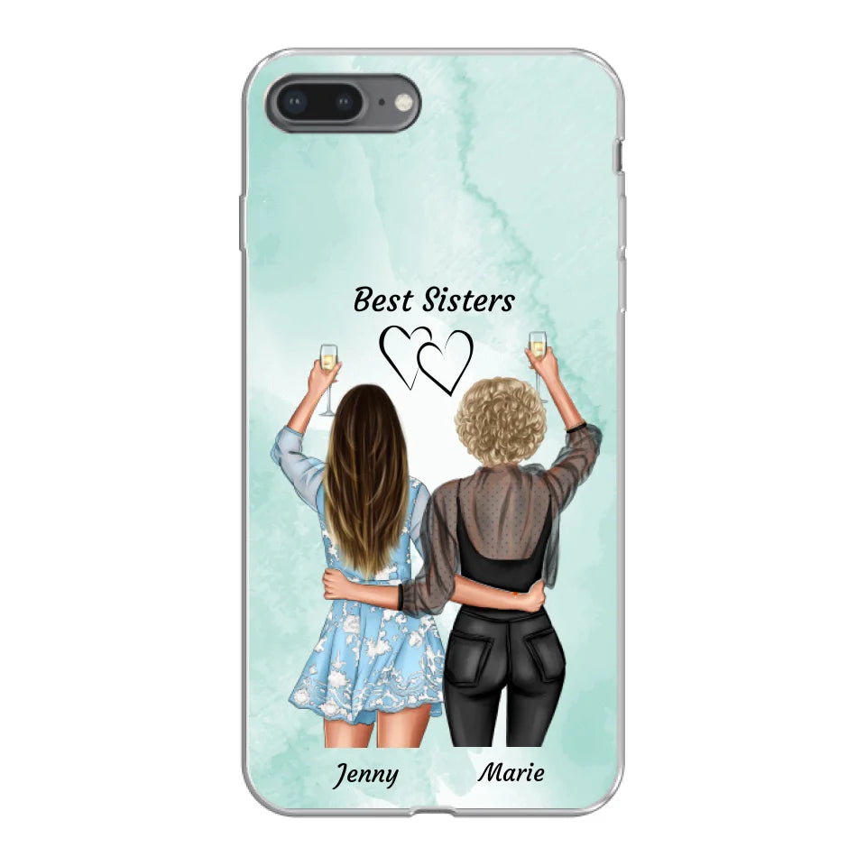 Amies fêtardes - Coque de téléphone personnalisable