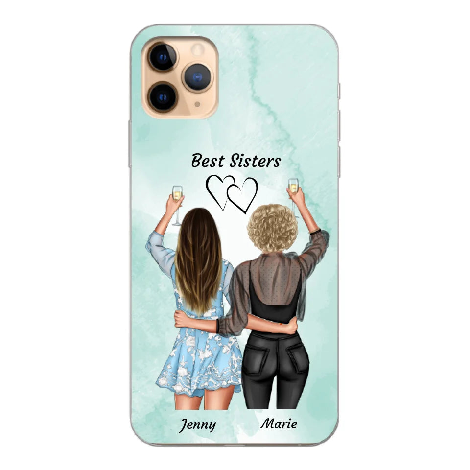Amies fêtardes - Coque de téléphone personnalisable