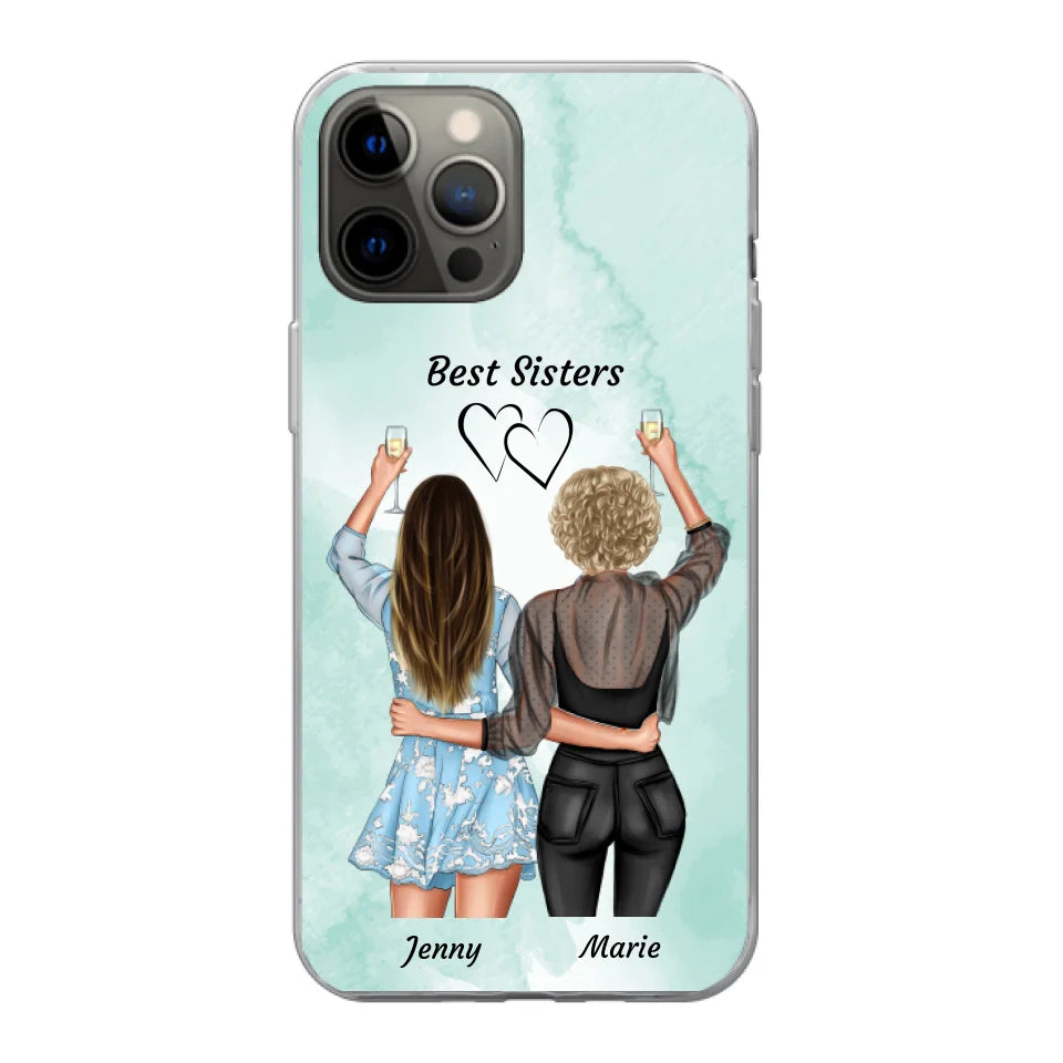 Amies fêtardes - Coque de téléphone personnalisable
