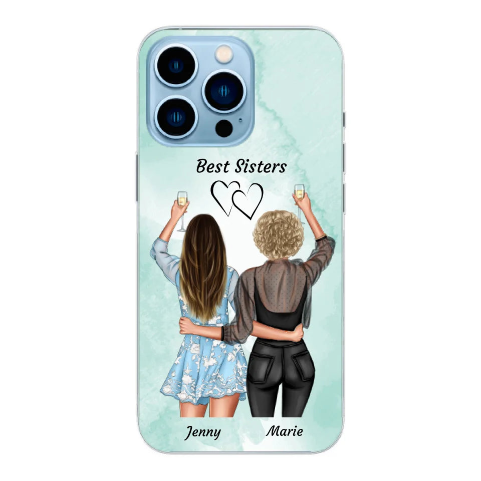 Amies fêtardes - Coque de téléphone personnalisable