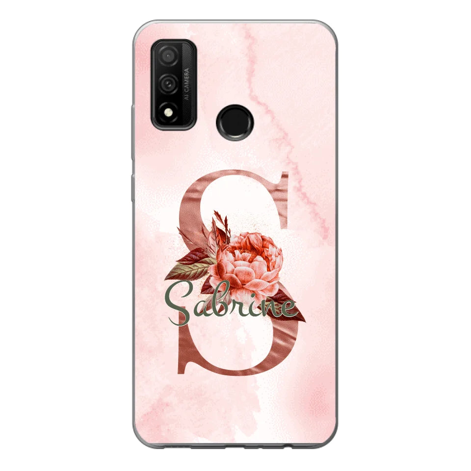 THÈME LETTRES ÉDITION ROSE - Coque de téléphone personnalisable