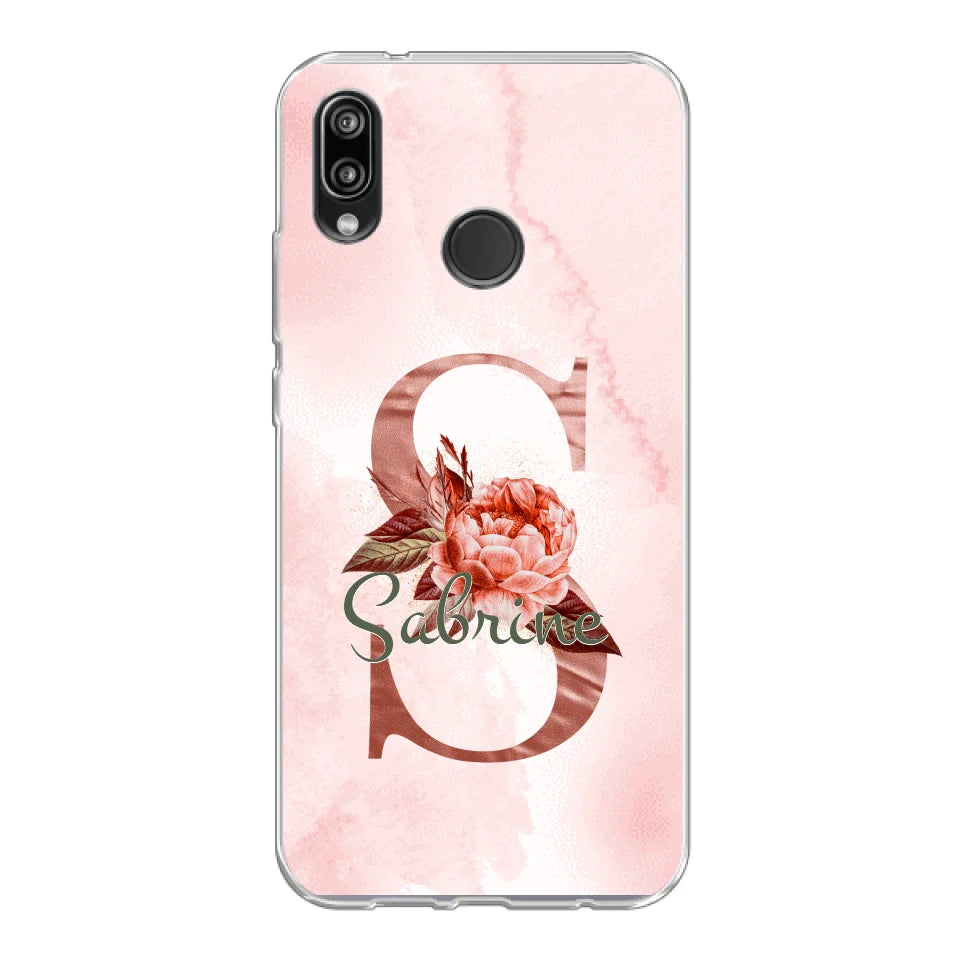 THÈME LETTRES ÉDITION ROSE - Coque de téléphone personnalisable