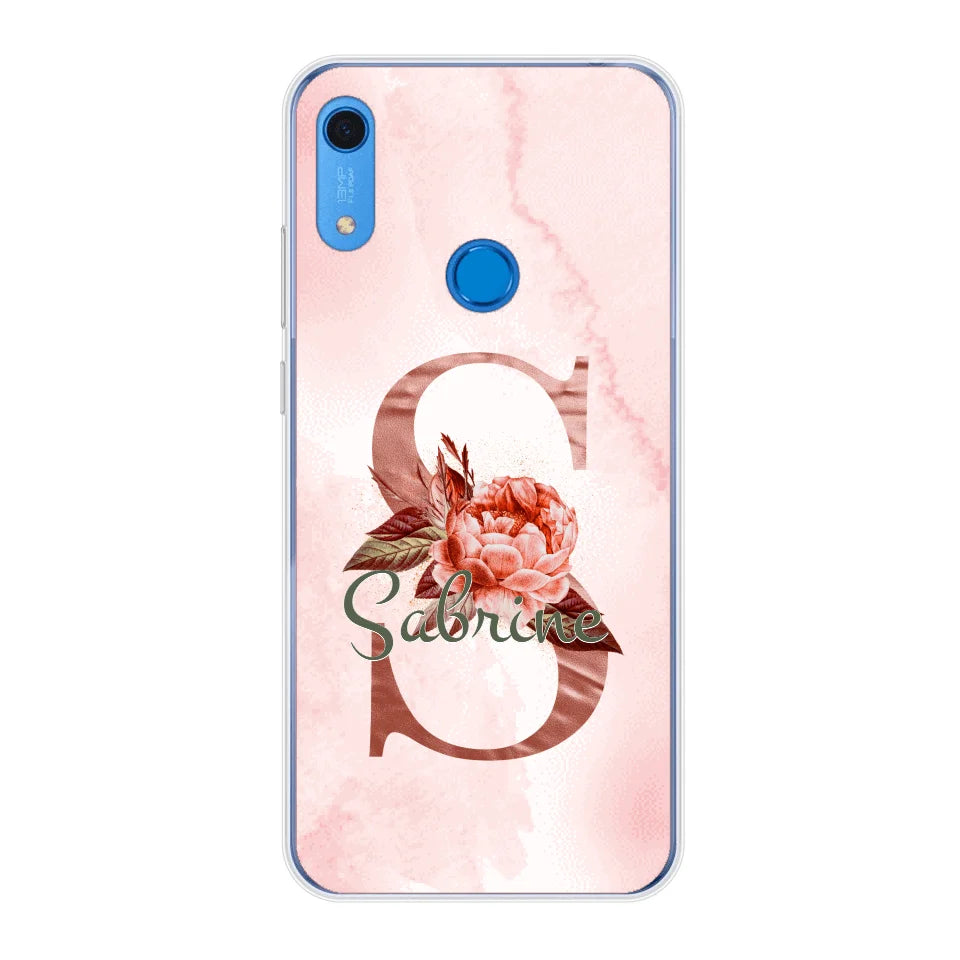 THÈME LETTRES ÉDITION ROSE - Coque de téléphone personnalisable