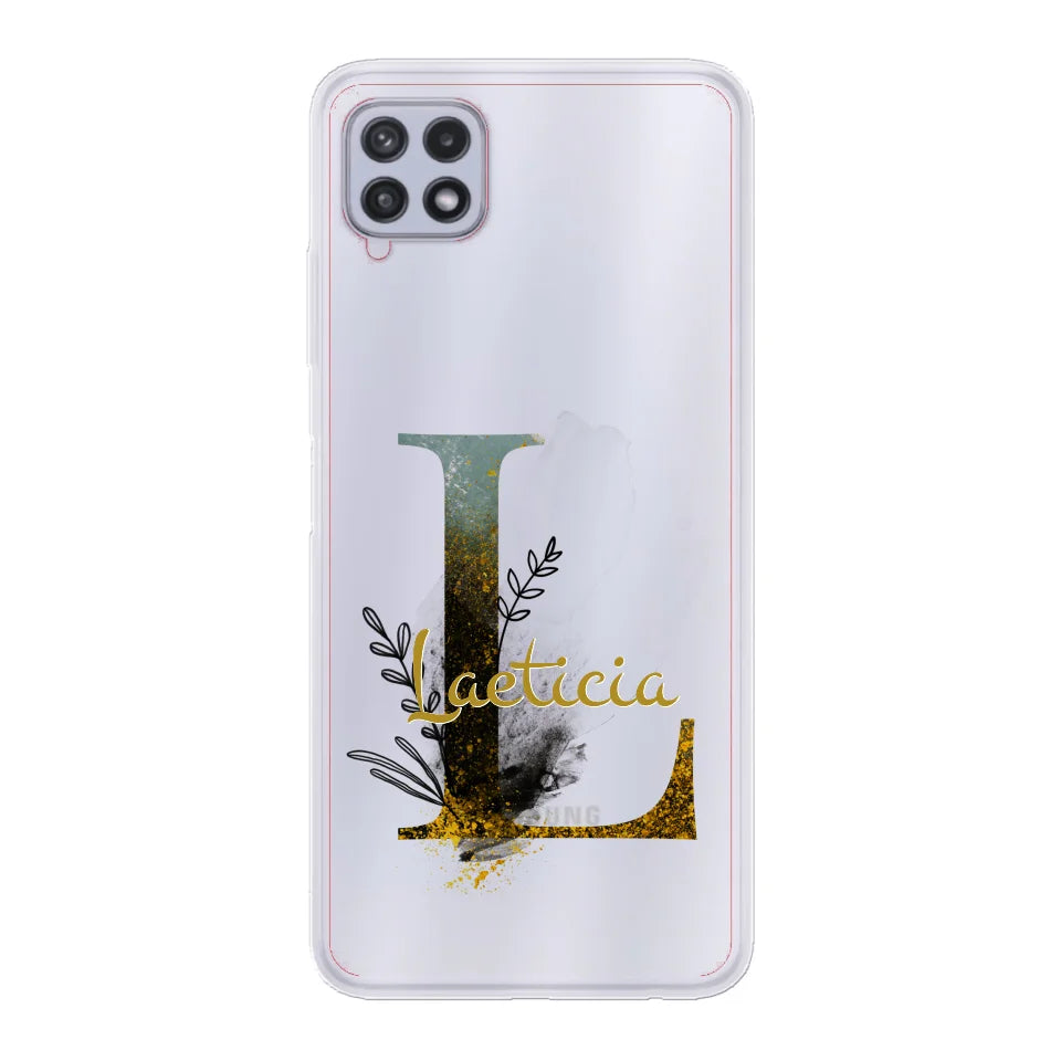 THÈME LETTRES ÉDITION NOIRE - Coque de téléphone personnalisable