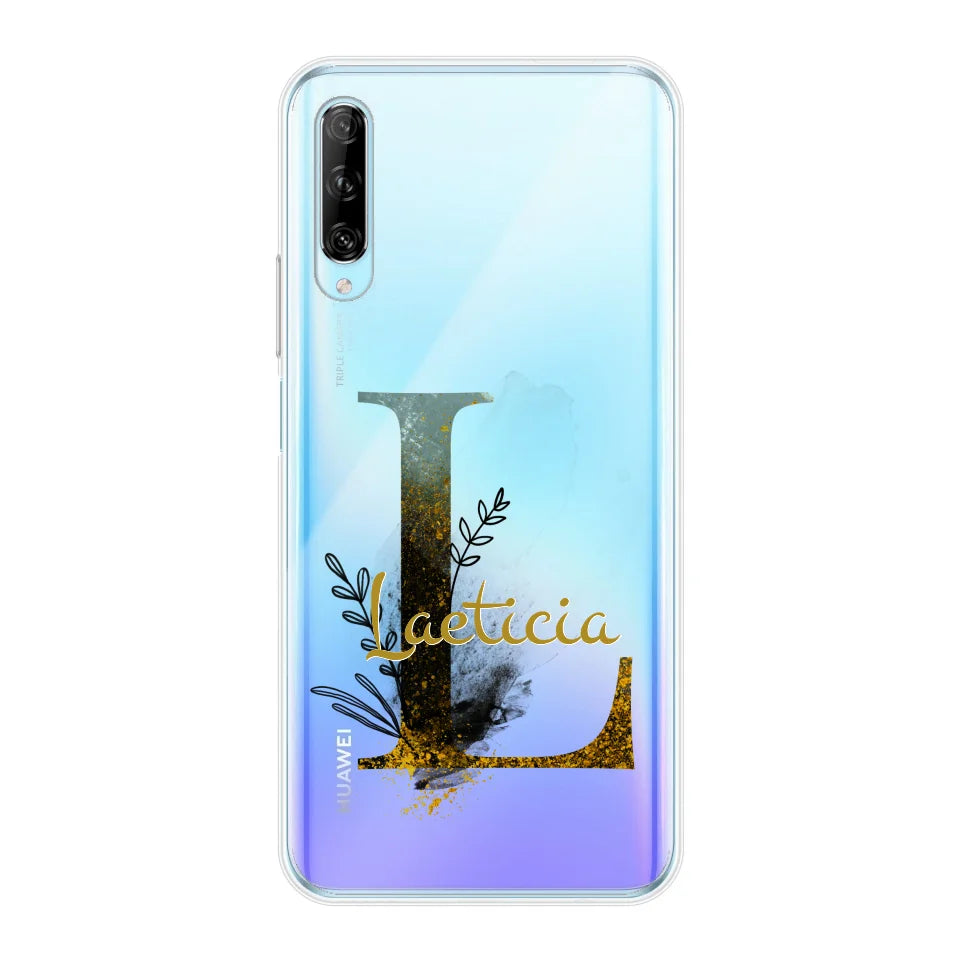 THÈME LETTRES ÉDITION NOIRE - Coque de téléphone personnalisable