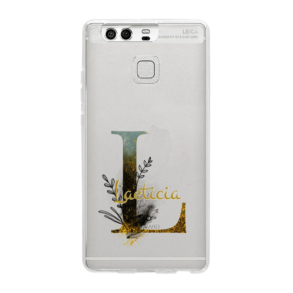 THÈME LETTRES ÉDITION NOIRE - Coque de téléphone personnalisable