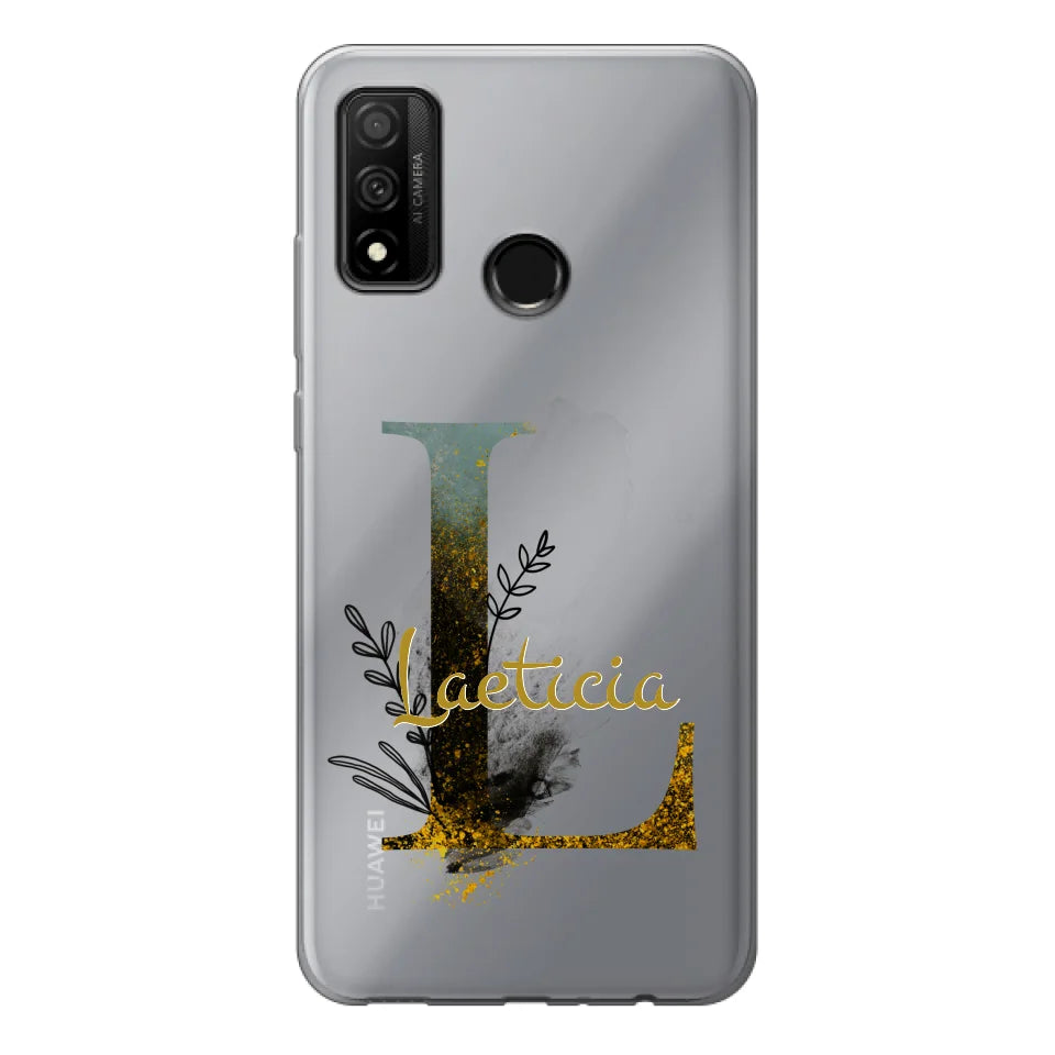 THÈME LETTRES ÉDITION NOIRE - Coque de téléphone personnalisable