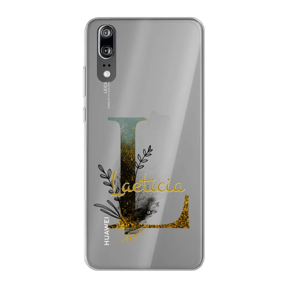 THÈME LETTRES ÉDITION NOIRE - Coque de téléphone personnalisable