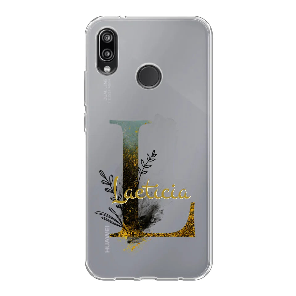 THÈME LETTRES ÉDITION NOIRE - Coque de téléphone personnalisable