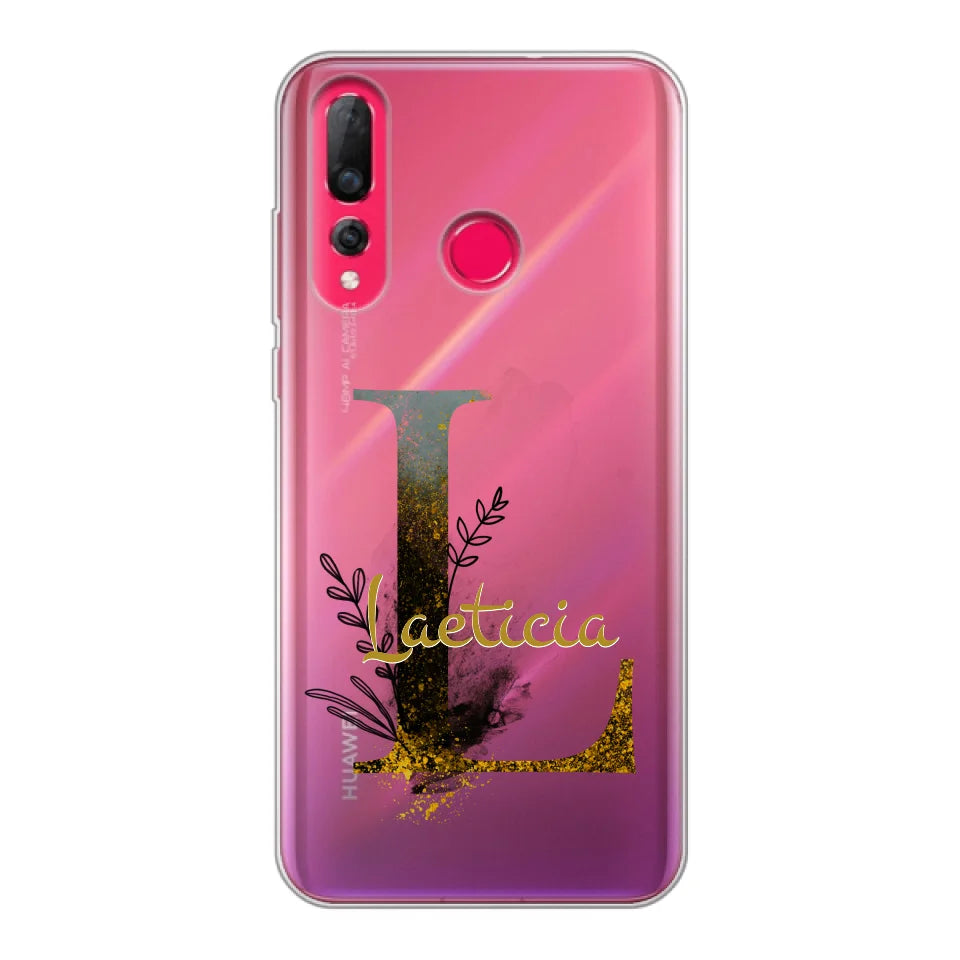 THÈME LETTRES ÉDITION NOIRE - Coque de téléphone personnalisable