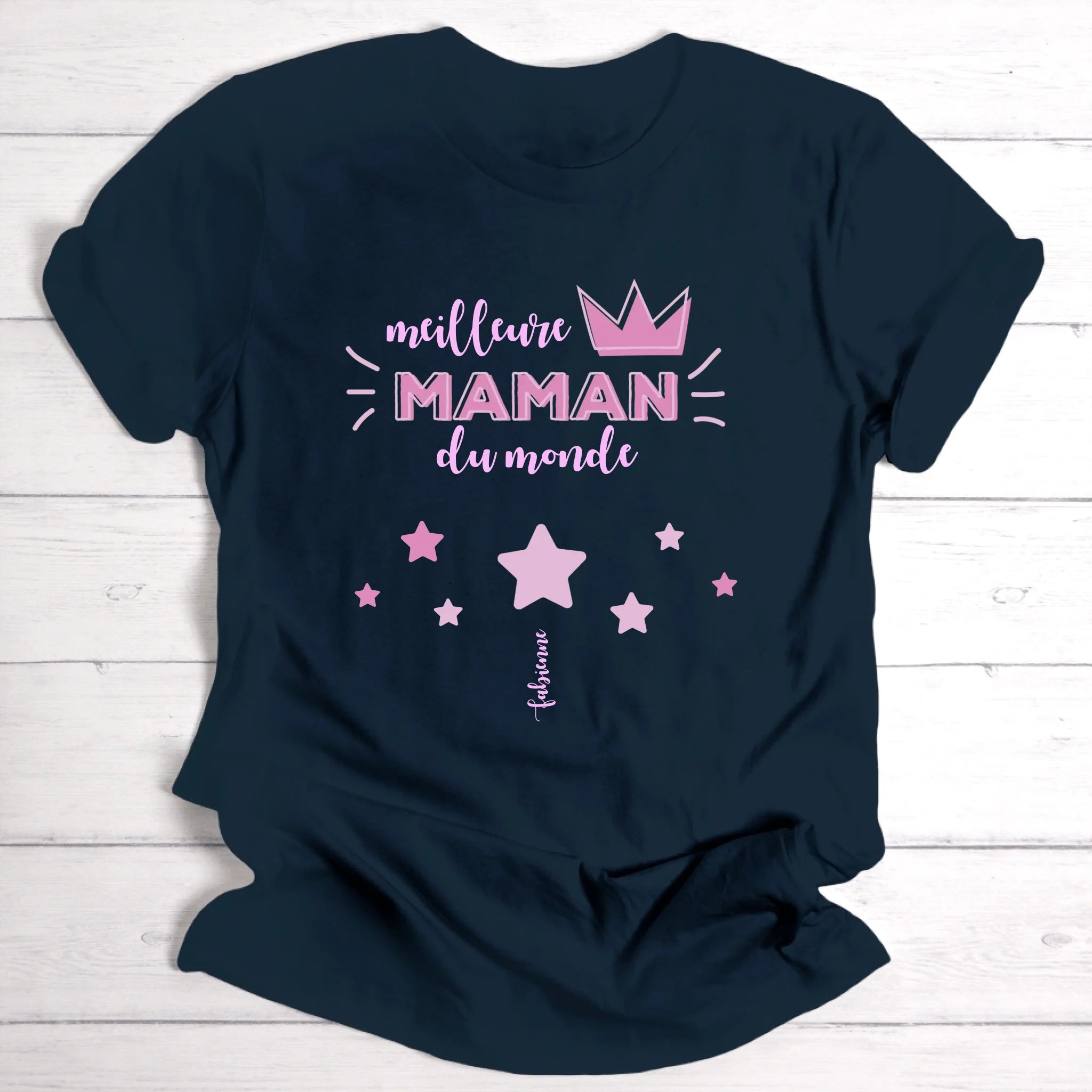 Meilleure Maman du monde - T-shirt personnalisable