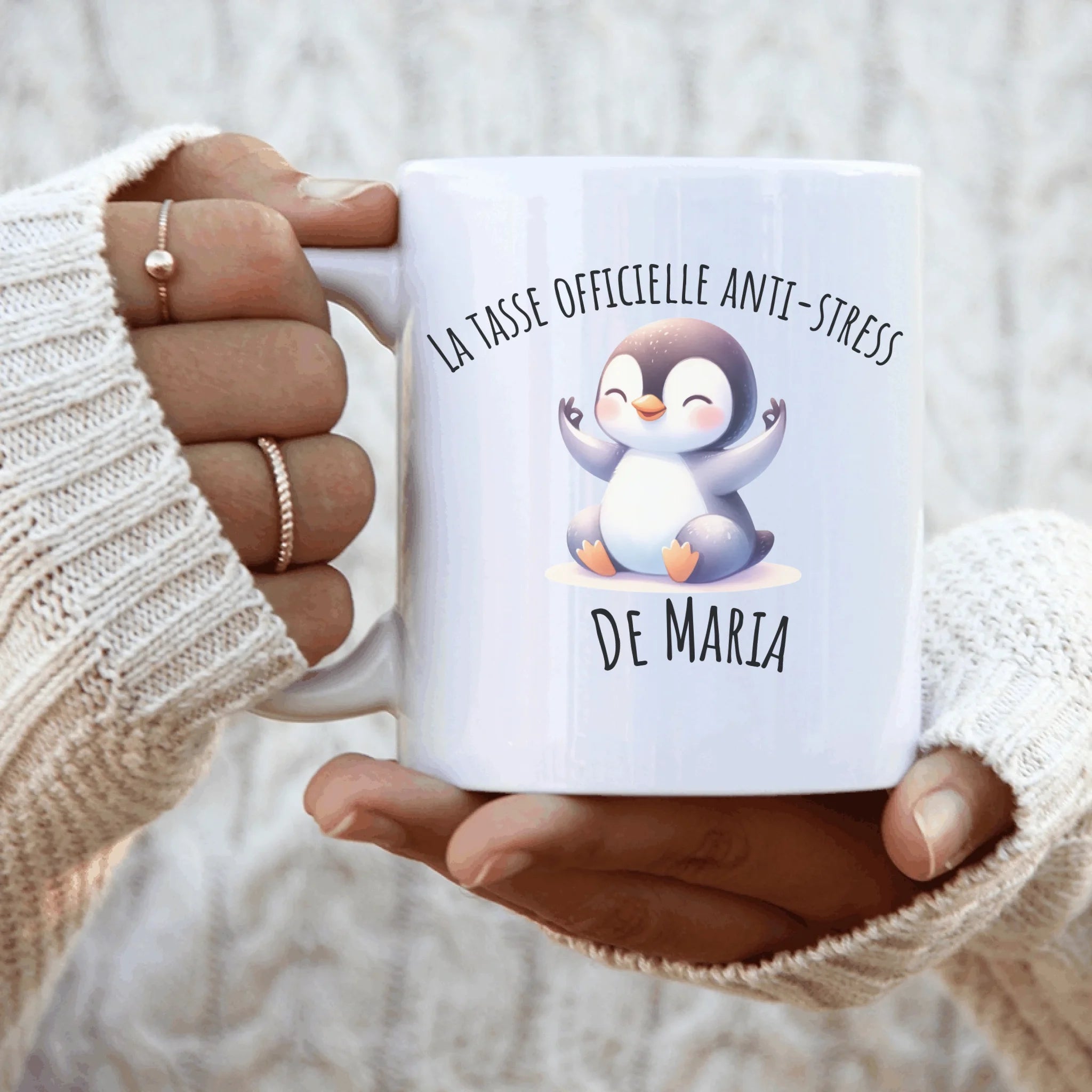 La tasse officielle anti-stress - Mug personnalisé